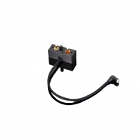 Transparent DIN to RCA Adapter DIN>RCA (0,61 м)