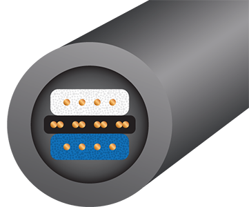Кабель межблочный аудио Wire World (EQI0.5M-8) Equinox 8 Interconnect 0.5m Pair