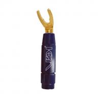 Van Den Hul BERRI Bus Connector with Spade 8,3 mm Blue