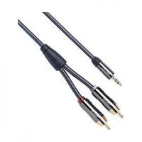 QED (QE6500) Performance J2P 1.5m Graphite, кабель Mini Jack на 2 RCA