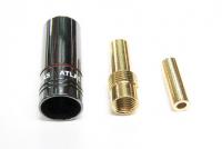 Atlas Plug Transpose black [gold core]