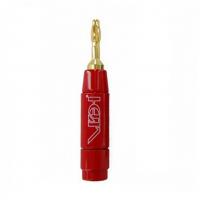 Van Den Hul BERRI Bus Connector with Banana 8,3 mm Red